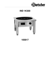 Bartscher IND 1K300 Manual De Instrucciones