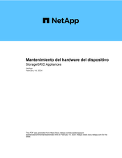 NetApp SG100 Mantenimiento