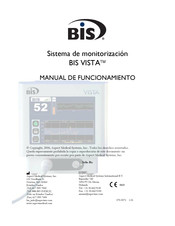 Aspect Medical Systems BIS VISTA Manual De Funcionamiento