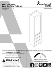Ameriwood HOME 8393341COM Manual Del Usuario