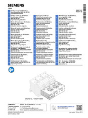 Siemens SIRIUS 3RA2712 C Serie Instructivo