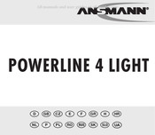 ANSMANN POWERLINE 4 LIGHT Manual De Instrucciones