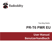 Radioddity PR-T6 PMR EU Manual Del Usuario