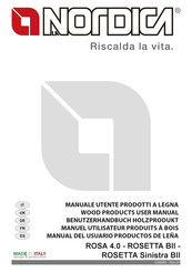 Nordica ROSA 4.0 ROSETTA BII Manual Del Usuario