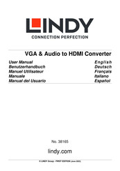 Lindy 38165 Manual Del Usuario