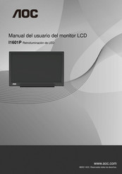 AOC I1601P Manual Del Usuario