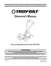 Troy-Bilt Pro-Line CRT Manual Del Operador