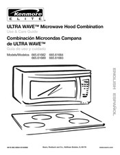 Kenmore ELITE ULTRA WAVE 665.61684 Guía De Uso Y Cuidado