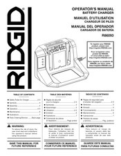 RIDGID R86093 Manual Del Operador