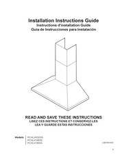 LuxeAir PCHLV136SS Guía De Instrucciones Para Instalación