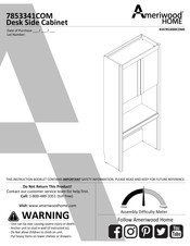 Ameriwood HOME 7853341COM Manual Del Usuario