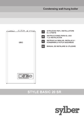 sylber STYLE BASIC 20 SR Instrucciones Para El Uso Y La Instalacion