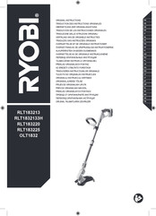 Ryobi RLT1832133H Traducción De Las Instrucciones Originales