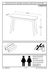 Unique Furniture Rho 32880200 Manual De Instrucciones