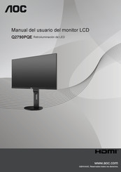 AOC Q2790PQE Manual Del Usuario