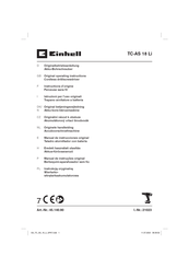 EINHELL TC-AS 18 Li Manual De Instrucciones Original