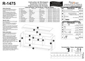 Tecno Mobili R-1475 Instrucciones De Armado