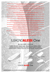 ILBAGNOALESSI One 8.1497.1 Manual De Instrucciones