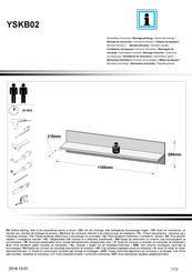 Forte YSKB02 Instrucciones De Montaje