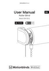 MotionBlinds Eve CM-03-E Guía De Configuración