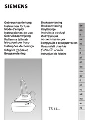 Siemens TS 14 Serie Instrucciones De Uso