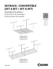 Armadillo SKYRACK ARSR4X4B Instrucciones De Armado