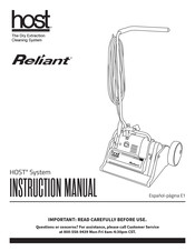 Host Reliant Manual De Instrucciones