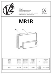 V2 MR1R Manual Del Usuario