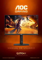 Aoc Q27G4X Manual De Usuario