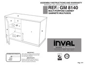 Inval GM 8140 Manual De Ensamble Y Garantia