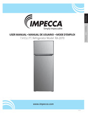 Impecca RA-2070 Manual De Usuario