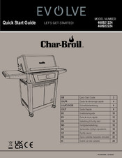 Char-Broil Evolve 468922224 Guia De Inicio Rapido