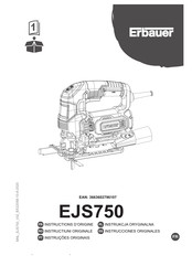 Erbauer EJS750 Instrucciones Originales