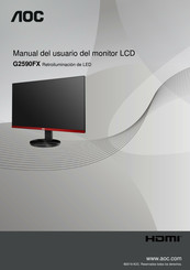 AOC G2590FX Manual Del Usuario