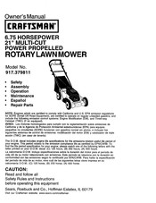 Craftsman 917.379811 Manual Del Propietário