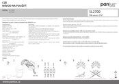 Panlux SL2700/B Instrucciones