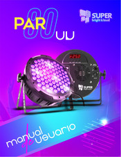 Super PAR 80 UV Manual De Usuario