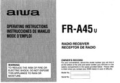 Aiwa FR-A45u Instrucciones De Manejo