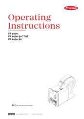 Fronius VR 4000 Manual De Instrucciones