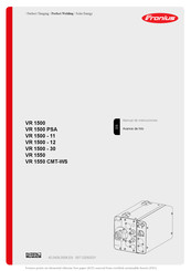 Fronius VR 1500-12 Manual De Instrucciones