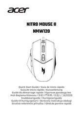 Acer NITRO MOUSE II Guia De Inicio Rapido