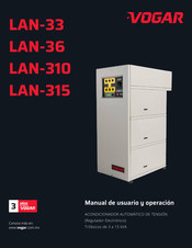 VOGAR LAN-33 Manual De Usuario