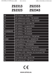 Emos ZS2323 Manual Del Usuario