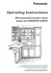 Panasonic NN-C980W Manual De Instrucciones