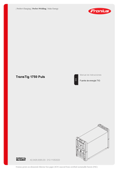 Fronius TransTig 1750 Puls Manual De Instrucciones