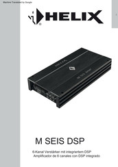 HELIX M SEIS DSP Manual Del Usuario