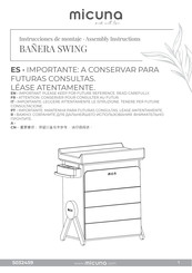 MICUNA SWING 5032459 Instrucciones De Montaje