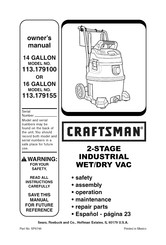 Crafstman 113.179100 Manual Del Propietário