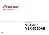 Pioneer VSX-535DAB Manual De Instrucciones