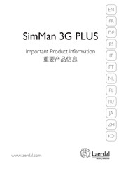 Laerdal SimMan 3G PLUS Información Del Producto